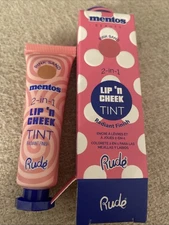 Rude X Mentos Beauty - 2-in-1 Radiant Pink Sand Lip ‘n Cheek Tint BNIB