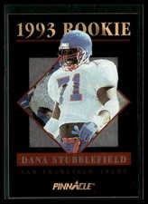 1993 Pinnacle SP Rookie Insert Dana Stubblefield #19 ~ NM-MT ~