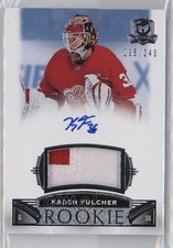 2019-20 Upper Deck The Cup Rookie 235/249 Kaden Fulcher #88 Patch Auto 0s55
