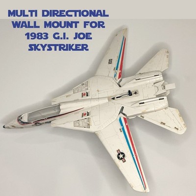 GI Joe Wall Mount For Skystriker XP-14F 1983 2011 & Night Boomer
