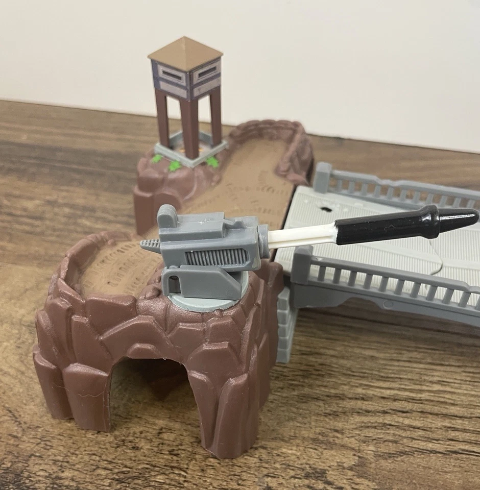 Micro Machines Military Battle Zones Thunder Crossing Near Complete Missing Figs - Image 2 of 4