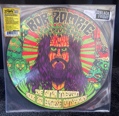 Rob Zombie The Lunar Injection Kool Aid WHITE ZOMBIE Picture Disc RSD BRAND NEW!