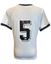 FRANZ BECKENBAUER SIGNED 1974 GERMANY WORLD CUP HOME SHIRT (ACG CERT AG19159)