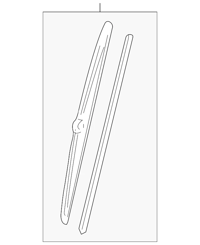 Genuine GM Windshield Wiper Blade 18 in 93441742 - Изображение 2 из 3