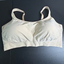 Shapermint Essentials Everyday Comfort Straps Wireless Shaping Bra 4XL Beige