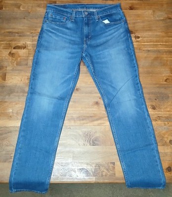 Vintage Men's Levis Premium 511 Slim Fit Dark Blue Denim Jeans Size 32x32 