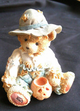 Cherished Teddies Gary True Friendships Are Scarce 1993 Vintage Bear Halloween