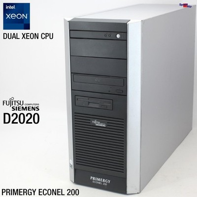 FUJITSU SIEMENS PRIMERGY ECONEL 200 D2020 WORKSTATION COMPUTER PC WINDOWS WIN XP