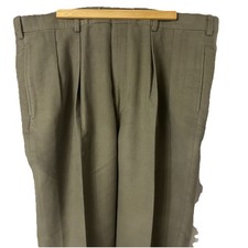 Ben Silver Charleston Winston Cotton Pants Mens Size 38 Brown Made In USA 🇺🇸