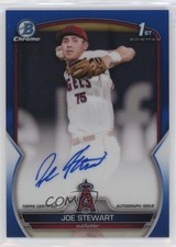 2023 Bowman Chrome Prospect Blue Refractor /150 Joe Stewart #CPA-JST Auto 17di
