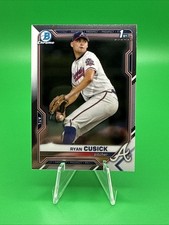 2021 Bowman Draft - Chrome Ryan Cusick #BDC-27 (RC). B18