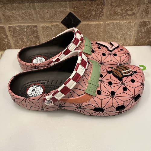 Crocs x Demon Slayer Nezuko Classic Clog Herren 13 US 48 EU 209320 206 Neu mit Etikett Neu - Bild 8 von 13