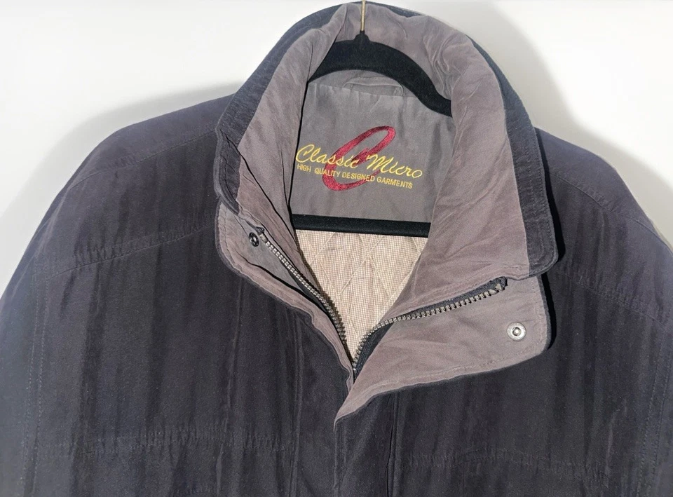Herren Jacke Größe 54 Schwarz Halblang Von C&A Gebraucht - Bild 4 von 4