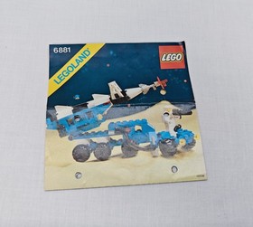 Lego 6881 Classic Space - Lunar Rocket Launcher *Used* with *Instructions*
