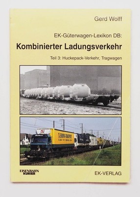 EK Freight Car Lexicon 3: Piggyback Transport, Wolff, EK-Verlag 2000