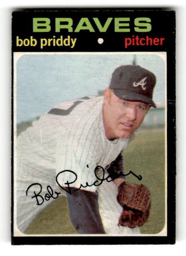 Bob Priddy #147 1971 O Pee Chee card