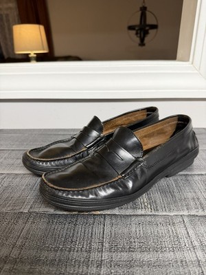 Tod s Men s Penny Loafer Sz 8 US Black Leather Slip On Made In Italy