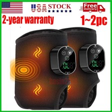 Cordless Foot Ankle Massager Relieve Ankle Pain 6 Heat Levels, 3 Vibration Modes