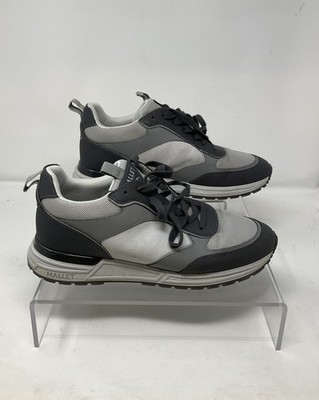 MALLET Bethnal Triple Gray Suede Leather Fabric Sneakers 12
