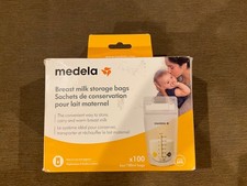 Medela Breast Milk Storage Bags, 100 Count, Ready to Use Breastmilk Bags Sealed