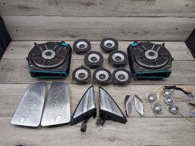 BMW G30 M5 F90 M550 540 530 Bower & Wilkins Speaker Subwoofers Tweeters SET