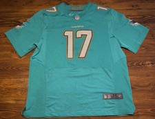 Nike NFL On Field Miami Dolphins Ryan Tannehill Road Jersey Size 52 No. 17