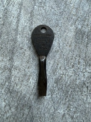 Proto Tools Vintage Flathead Key Chain Screwdriver Professional USA