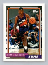 1992-93 Topps #332b Frank Johnson Near Mint or Better