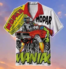 Mopar Hawaiian Shirt