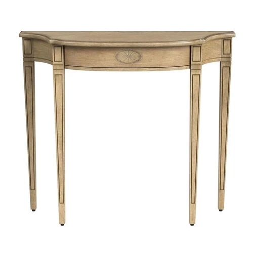 Chester Antique Beige Wood  Console Table - Picture 7 of 7