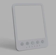 Magicteam Therapy Sun Lamp 10000 Lux LED White Warm Light with 10 Adjustable 