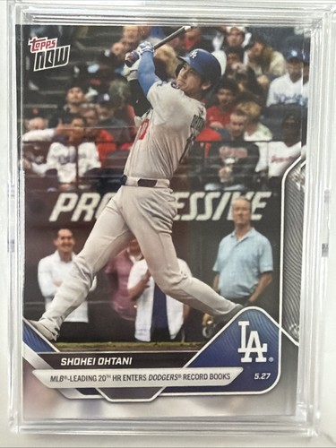 2025 Topps Now Shohei Ohtani #221 MLB Leading 20th HR Enters Dodgers Record Book