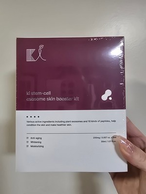 Ki Stem-Cell Exosome Skin Booster Kit 30ml Anti-Aging Liquid Treatment