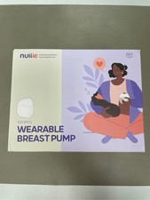 Nuliie Hands-Free Breast Pump Ghostwhite, 2 Packs 