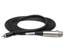 Hosa XRF-102 RCA to XLR Female Unbalanced Interconnect Cable 2 foot