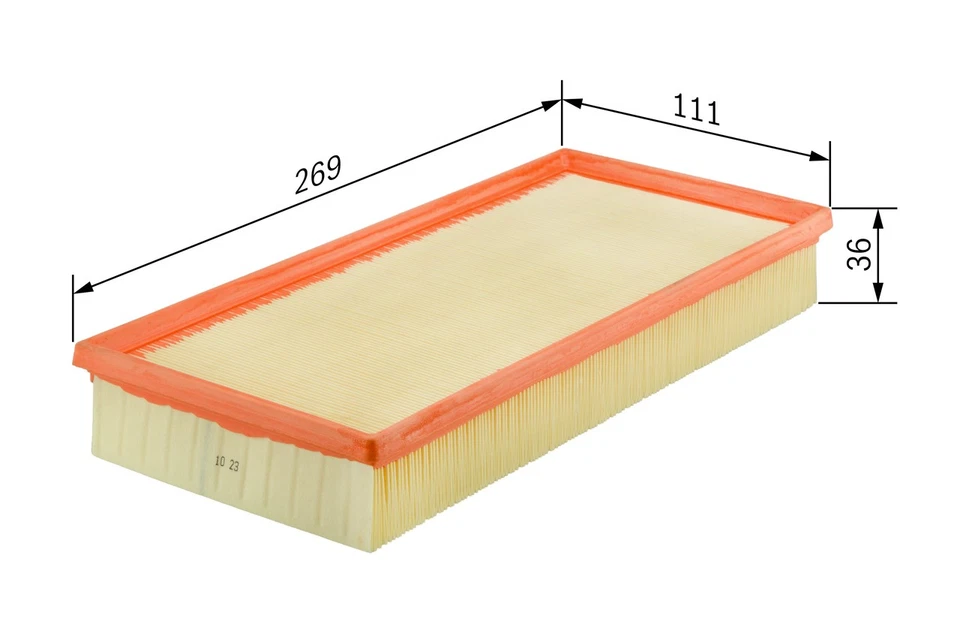 Pour SMART FORTWO Cabrio, FORTWO coupe Filtre air - Photo 2/4