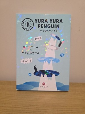 Brettspiel Yura Yura Pinguin . japanische Version in Originalgröße. bespielt sehr guter Zustand