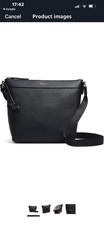 Image of Radley essex road black Cross Body Bag or Shoulder Bag Black Polyester Bnwt 