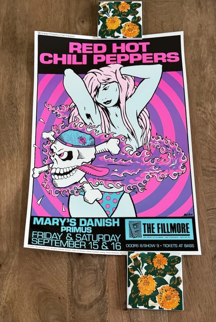 Original Red Hot Chili Peppers Memorabilia for sale | eBay