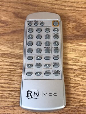 USED ORIGINAL Rtv VEG REMOTE CONTROL FOR RTV Visual Entertainment Generator