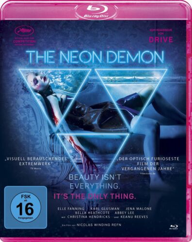 The Neon Demon (2016) (Blu-ray) Keanu Reeves Elle Fanning Karl Glusman - Photo 1/5
