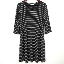 GILLI Womens Everyday Jersey Stripe Size 2X 2Xl Dress Plus Size