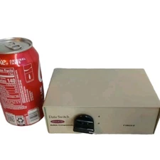 Belkin F1B024-E 2-Port Data Transfer Switch Vintage 1990's Untested