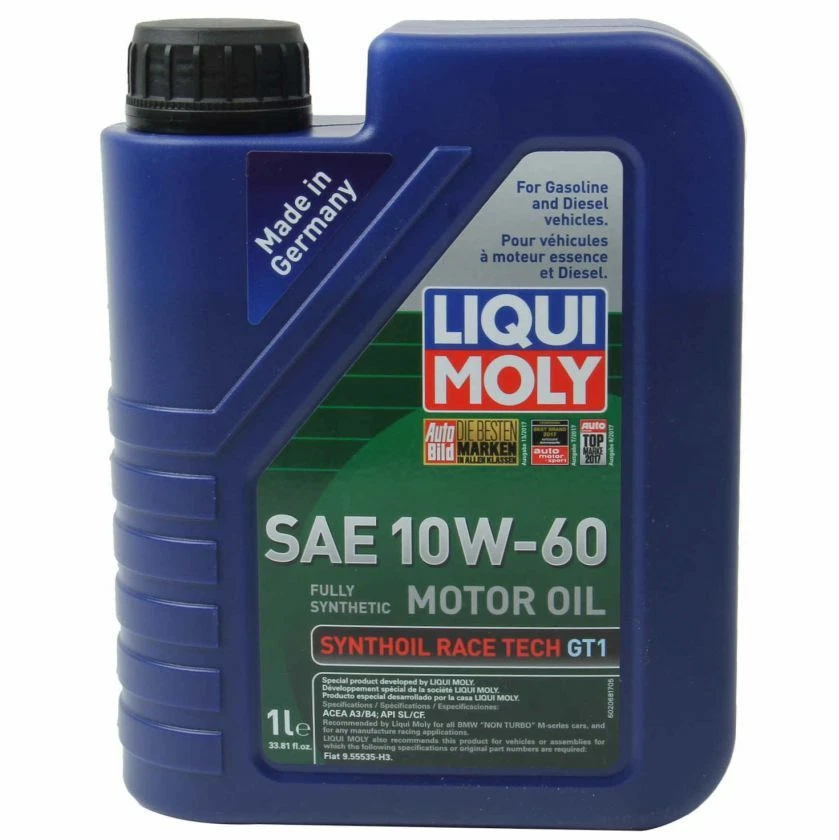 KIT X6 LITROS 10W60 RACE TECH GT1 aceite de motor para BMW m3 m5 m6 z3M z4M z8 Foto 2 de 2