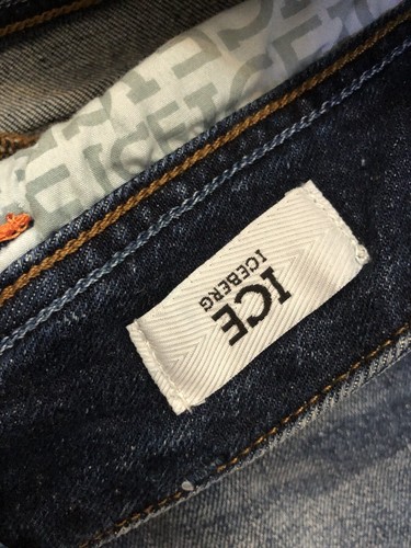 ICEBERG Gonna minigonna jeans denim Tg 40 - Picture 11 of 12