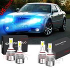 For Chrysler 300C 2005-2009 - 4x 8000K LED Headlight Hi/Lo Bulbs Combo Pkg
