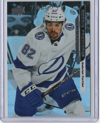 2021 Extended Series Gabriel Fortier Trilogy Rookies /499 #48 ...