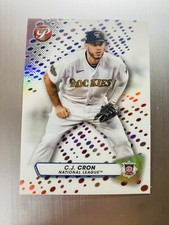 C.J. Cron 2023 Topps Pristine All-Star Refractor #281 Colorado Rockies