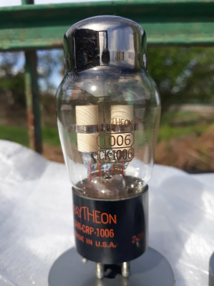 CK 1006 RAYTHEON JAN RECTIFIER TUBE | eBay