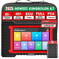 KINGBOLEN K7 Scan Tool Car Bidirectional Diagnostic Scanner Auto key Coding TPMS